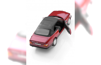 MERCEDES-BENZ 300CE-24 Cabriolet A124 (1992), red metallic