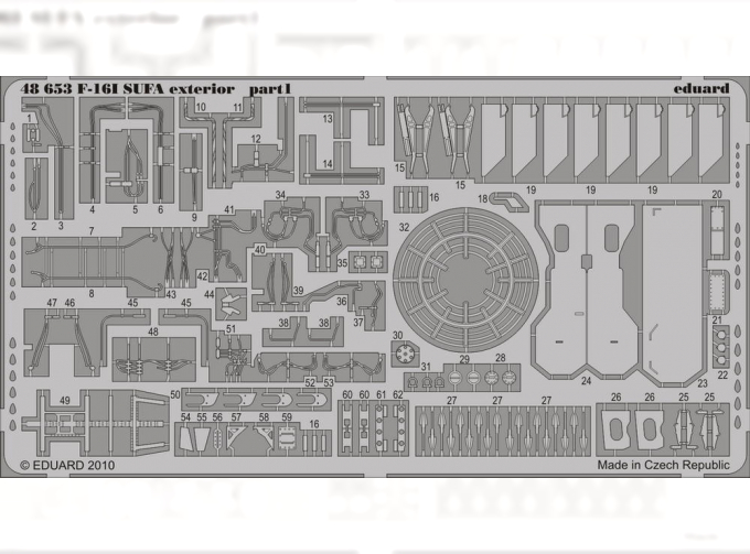 Фототравление F-16I SUFA exterior