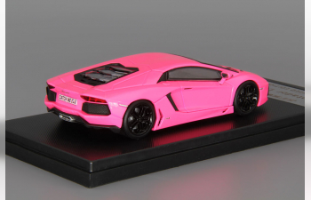 LAMBORGHINI Aventador LP700-4 (2013), pink