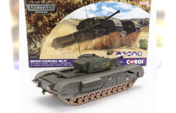 TANK Churchill Mkiv Military (1943), Military Green