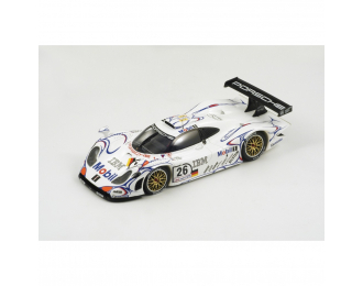 PORSCHE 911 GT1 No.26 Победитель LM A.McNish - L.Aiello - S.Ortelli (1998), white