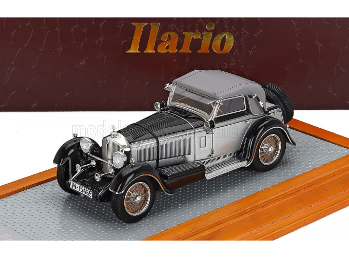 MERCEDES-BENZ 720ss Sn35340 Karosserie Papler Sport Cabriolet Closed 1932, Silver Black