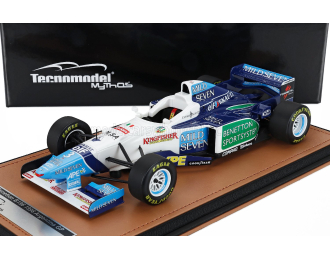 BENETTON F1 B196 Team Renault Mild Seven №3 Argentina Gp (1996) Jean Alesi, White Light Blue Green