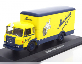 SAVIEM JM 21/240 1970, yellow / blue