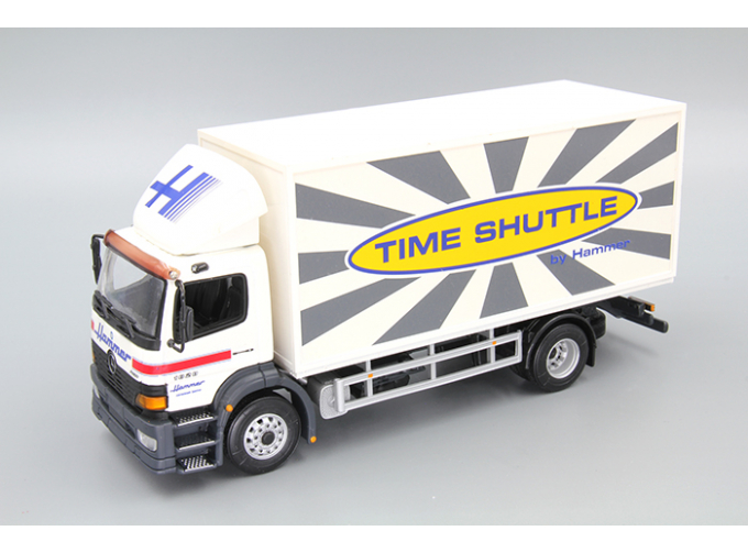 MERCEDES-BENZ Atego Box Trailer "Hammer Time Shuttle", white