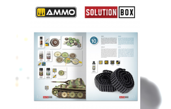 Книга SOLUTION BOOK 23 - Как окрашивать немецкую технику времен Второй мировой войны (многоязычная) / How to Paint WWII German Late War Vehicles (Multilingual Book)