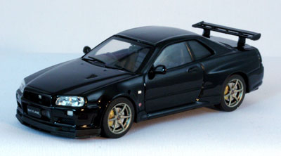NISSAN Skyline GTR R34 V-SpecII, Black