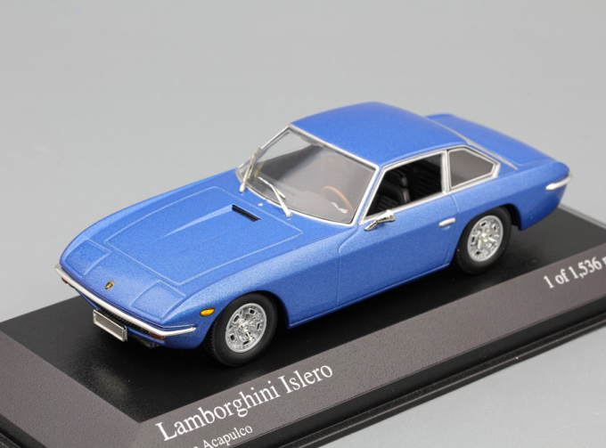 Lamborghini Islero 1968, blue metallic