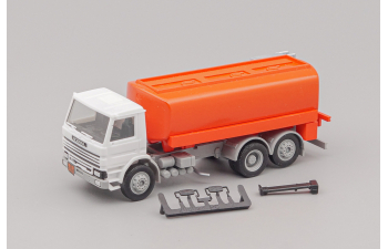 (Б/У) SCANIA 82 M Tank Truck, white / orange