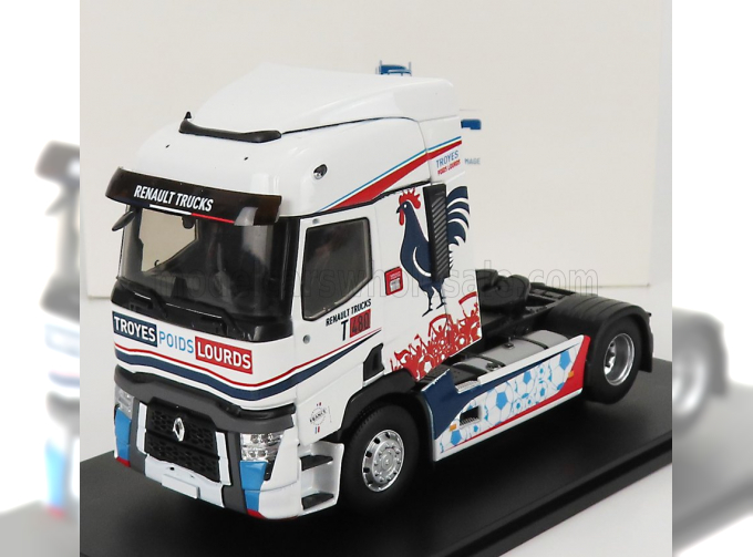 RENAULT T480 TRACTOR TRUCK 2-ASSI (2021), WHITE