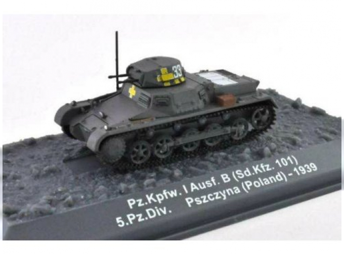 Pz.Kpfw.I Ausf.B (Sd.Kfz.101) 5.Pz.Div.Pszczyna Poland (1939)