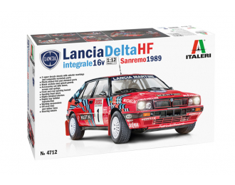 Сборная модель LANCIA Delta Hf Integrale 16v Martini N1 Winner Rally Sanremo 1989 M.biasion - T.siviero + N 5 Rally Sanremo (1989) D.Auriol - B.Occelli