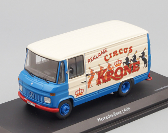 MERCEDES-BENZ L408 Circus Krone (1968), blue / beige