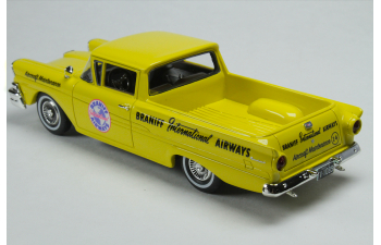 FORD Ranchero "Braniff International" 1958 Yellow