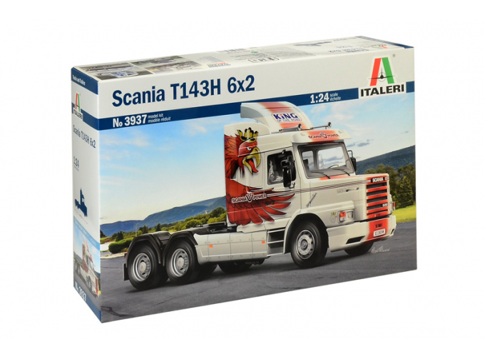 Сборная модель SCANIA 143h 500 V8 Tractor Truck 3-assi (1987)