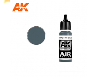 Краска акриловая RAL 5008 GREY-BLUE (GRAUBLAU) 17ML