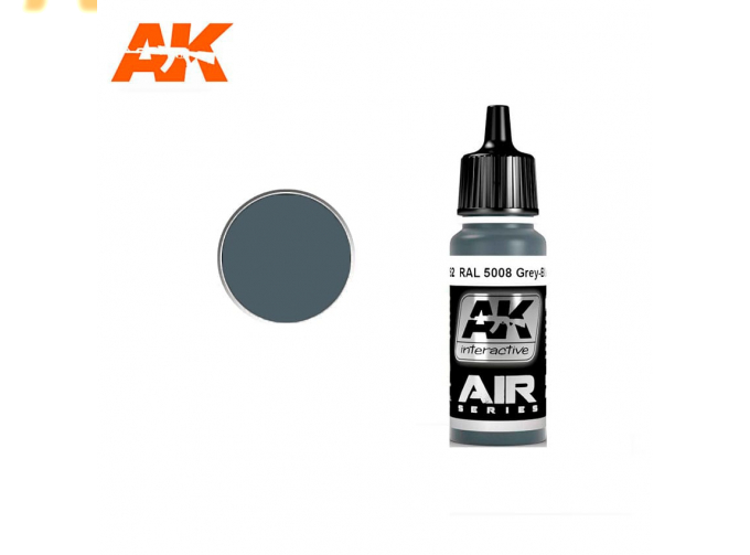 Краска акриловая RAL 5008 GREY-BLUE (GRAUBLAU) 17ML