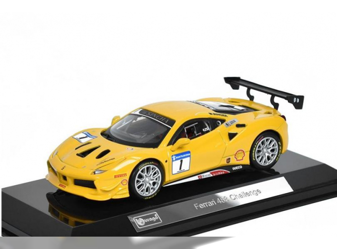 FERRARI 488 Challenge N1 (2016), Yellow