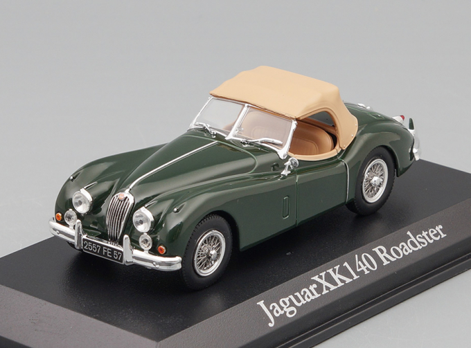 JAGUAR XK140 Roadster (1957), british racing green