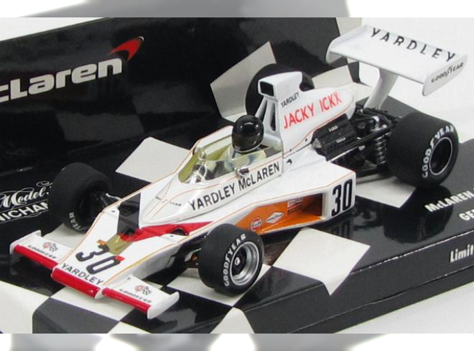 McLAREN Ford M23 "Yardley" German GP 1973 J.Ickx