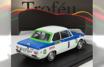 BMW 2002 Ti (night Version) N8 Rally Acropolis (1972) T.fall - M.wood, White Blue