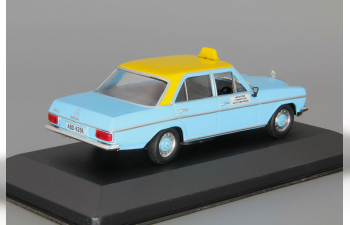 MERCEDES-BENZ 200D (Perak, Malaysia) серия Collection Les Taxis du monde (1975), blue / yellow