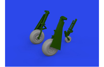 Колеса P-51D Wheels Block Tread 2 EDUARD