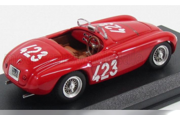 FERRARI 166mm Barchetta Spider Ch.0034 N423 Winner Giro Di Sicilia (1952) Marzotto - Marini, Red