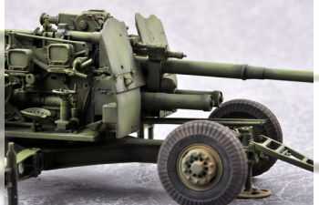 Сборная модель Пушка зенитная советская КС-19М2 100мм