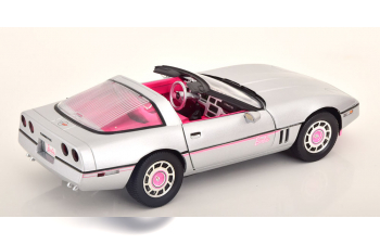 CHEVROLET Corvette C4 Barbie (1986), silver pink