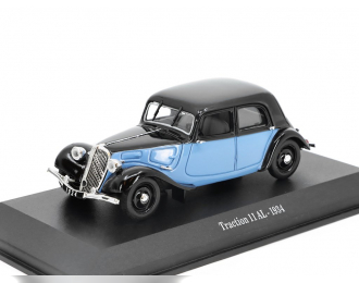 CITROEN Traction 11 AL (1934), blue / black