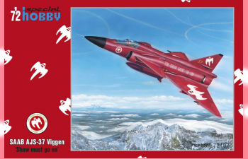 Сборная модель AJ-37 Viggen 'Show Must Go On'