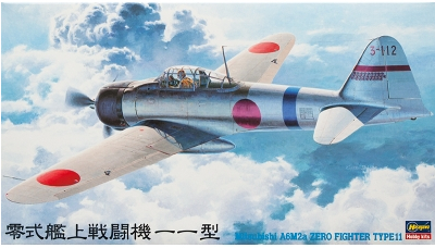Сборная модель Самолёт Mitsubishi A6M2a Zero Type11