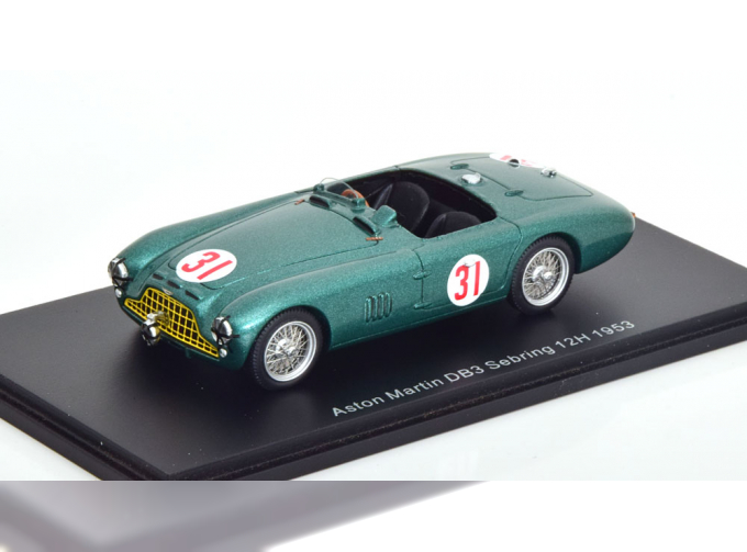 ASTON MARTIN DB3 №31 12H Sebring -G. Duke - P. Collins (1953)