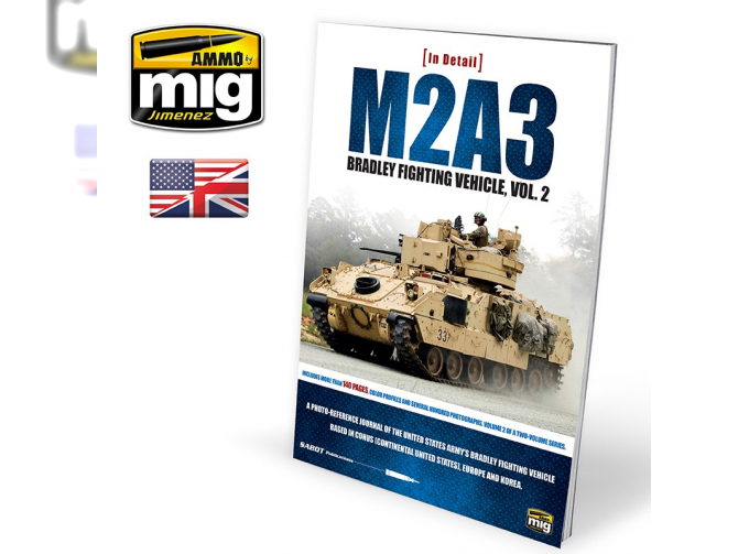 Журнал "M2A3 BRADLEY fighning vehicle im europe in detail VOL 2"(на английском языке)