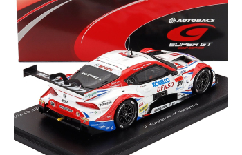 TOYOTA Supra Gr Team Sard №39 Gt500 Class Super Gt (2021) Heikki Kovalainen - Yuichi Nakayama, White Red