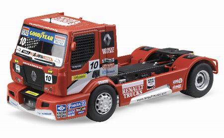 RENAULT Race Truck №10 «Frankie Truck Racing Team» (Frankie) 2008, red