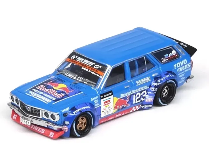 MAZDA Rx-3 Sw Station Wagon №123 Racing (1976), blue