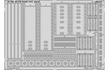 Цветное Фототравление для B-17G boMERCEDES-BENZ rack