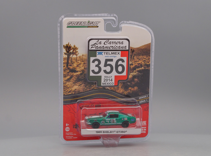 FORD Mustang Shelby GT350 #356 1965 La Carrera Panamericana 2014 (Greenlight!)