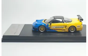 HONDA NSX *Spoon*, blue/yellow