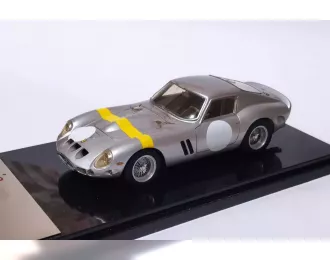 FERRARI 250 GTO (1962) yellow Stripe white circles 4153GT Current Car, Silver