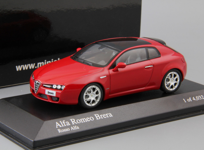 ALFA ROMEO Brera (2006), red