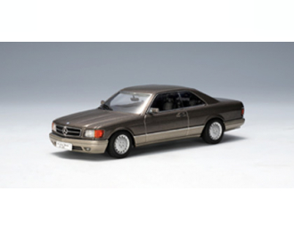 MERCEDES-BENZ 500 SEC (W126) COUPE 1981, ANTRACITE GREY METALLIC