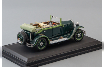 MERCEDES-BENZ 10/50 typ Stuttgart 260 (W11) Luxus Cabriolet D (1930), green