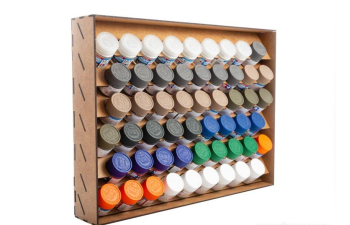 Органайзер для красок Tamiya, Machete (35мм/54шт)