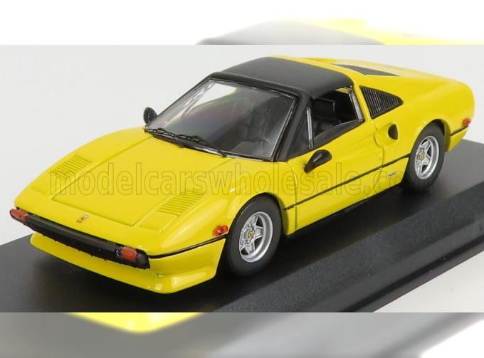 FERRARI 308 Gts Spider Closed (1978) - Personal Car Kenny Roberts, Yellow Black