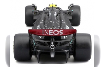 MERCEDES-BENZ GP F1 W14 Team Mercedes-amg Petronas Formula One №44 Season (2023) Lewis Hamilton, Matt Black