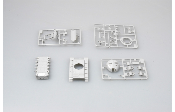 Сборная модель Советский средний танк Т-55 с бульдозерным отвалом БТУ-55