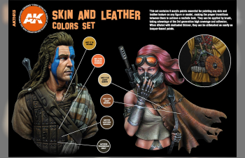 SKIN AND LEATHER COLORS SET